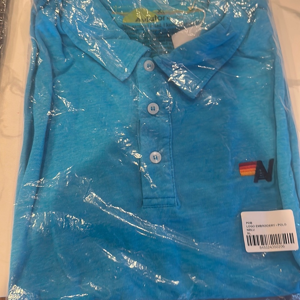 Aviator nation collared shirt